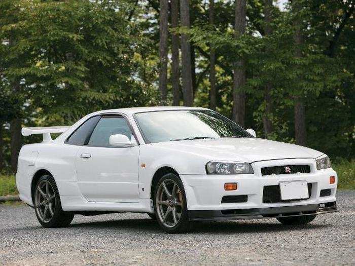 1999: Nissan Skyline GT4 R34 — Similar in design and shape to the Supra, the Skyline has been called "one of Japan