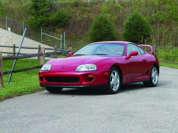 1994: Toyota Supra —A cool and sleek sports car out of Japan, the mid-90s Supra rose to prominence when it was driven by Paul Walker in 2002