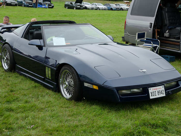 1984: Corvette C4 — Notice the change of style here as we enter the 