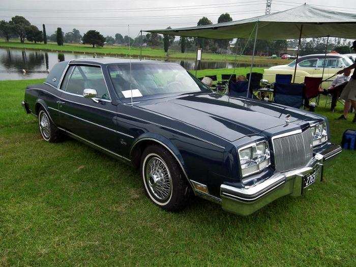 1979: Buick Riviera — This classic sixth edition of the Riviera featured front-wheel drive, which was still rather novel in those days.