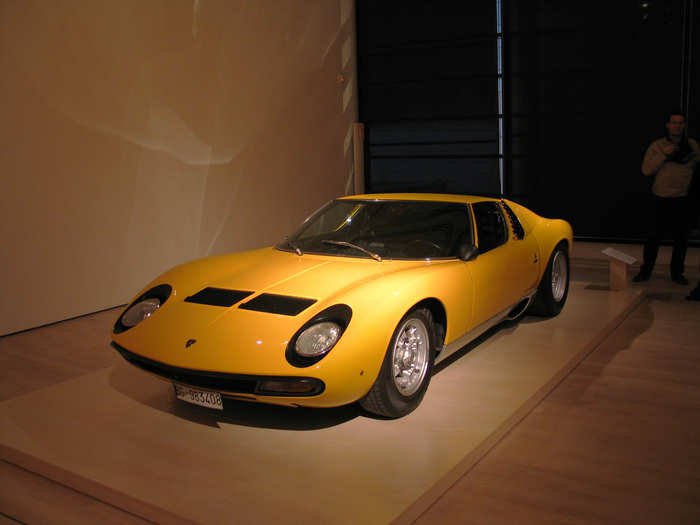 1966: Lamborghini Miura — A car that changed the sports-car design game with its mid-engined, two-seat layout, the Miura was originally supposed to be limited to just 30 units.