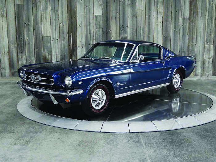 1965: Ford Mustang — The Mustang continues to be a very popular car.