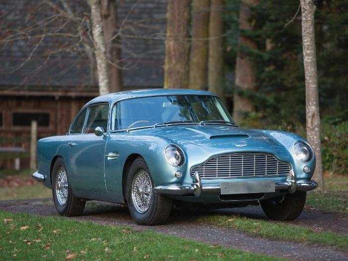 1964: Aston Martin DB5 — A classic car from the British luxury carmaker, the Aston Martin DB5 was featured in the 2012 James Bond film "Skyfall" — but Bond first drove it in 1964