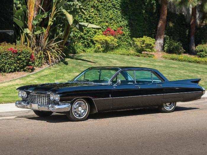 1959: Cadillac El Dorado — A stunning car, even to this day, the El Dorado helped make Cadillac a household name. Just look at those tailfins.