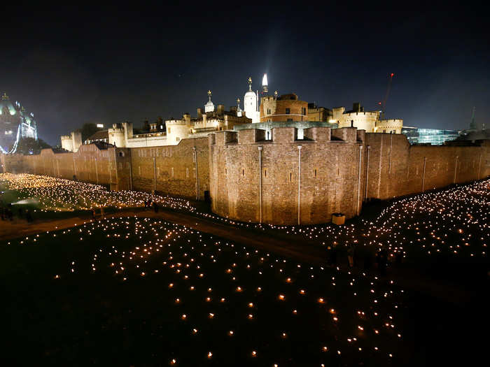 The UK sent nearly 9 million soldiers to fight in the war, and more than 900,000 were killed.