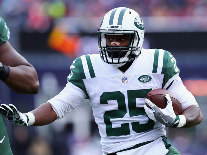 Elijah McGuire, RB, New York Jets