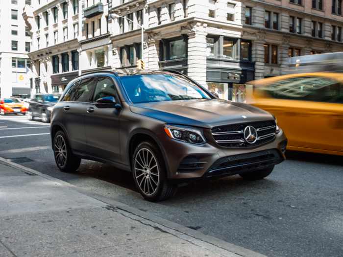 The GLC Coupe is based on Mercedes