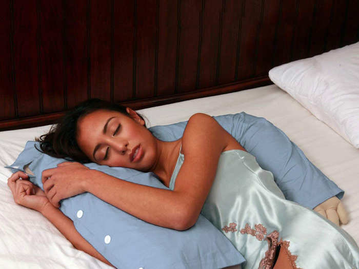 A pillow for lonely cuddlers