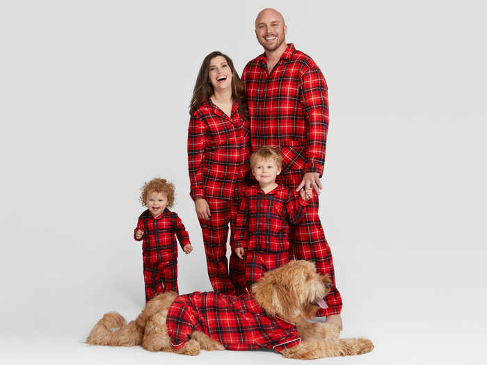 Matching pajamas for the family