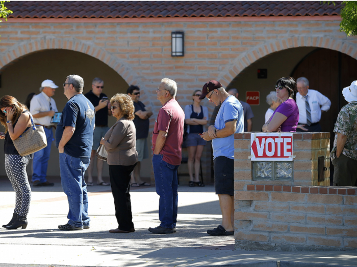 If there are long lines, stay put if you can.