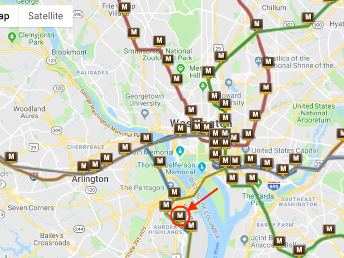 The Metro rail network is one of the busiest in the country, according to The Times.