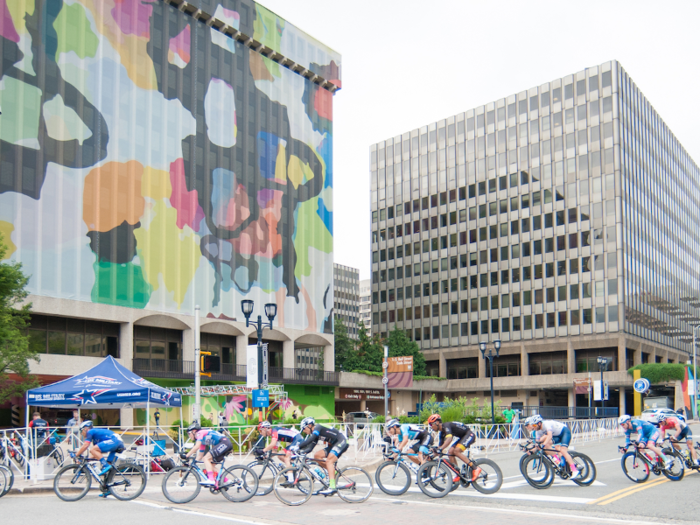 Crystal City has easy access to public transit.