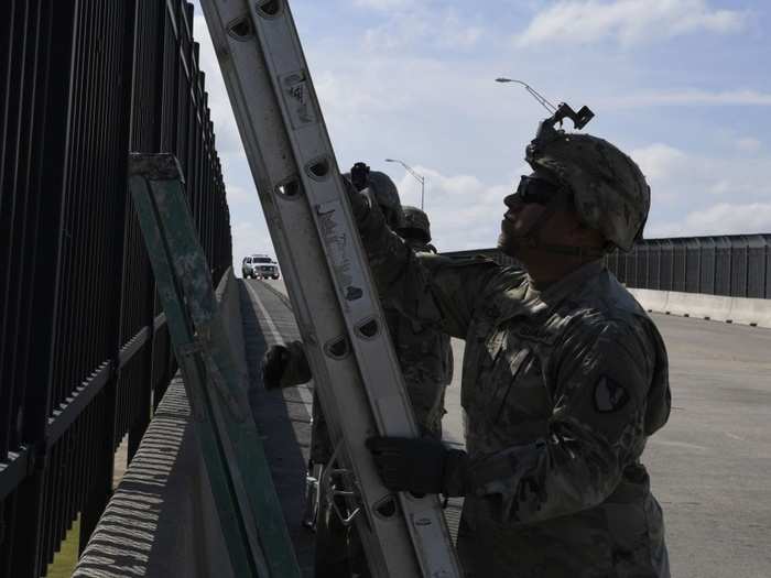 Over the past week, thousands of troops were deployed to the border to begin hardening points of entry and securing crossings ahead of the anticipated arrival of migrant caravans.