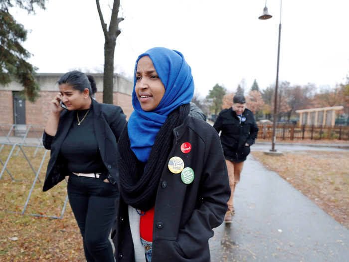 Ilhan Omar joins Tlaib as one of the first two Muslim women in modern US history to be elected to Congress. She