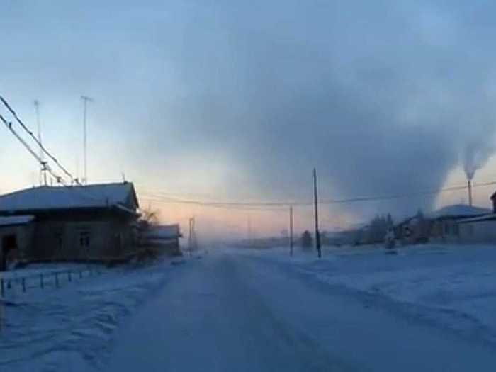 Verkhoyansk, Russia has freezing winters but relatively warm summers.