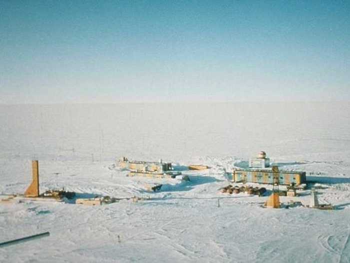 Vostok, Antarctica is home to a Russian research station.