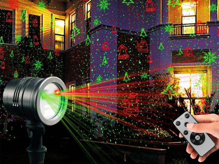 The best Christmas light projector