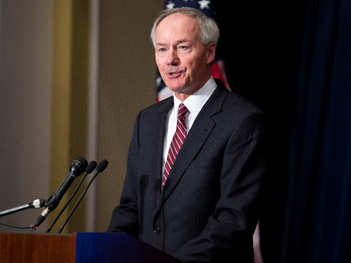 Arkansas Governor Asa Hutchinson