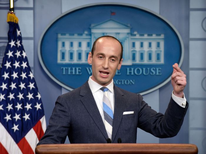 Acosta sparred with Stephen Miller over slashing the number of immigrants who don