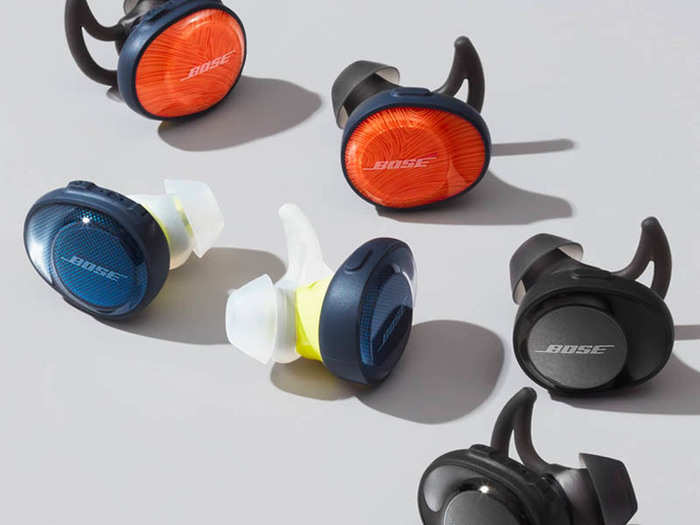 Workout-friendly wireless earbuds