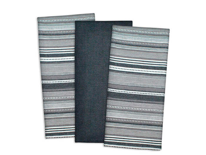 A set of dish towels