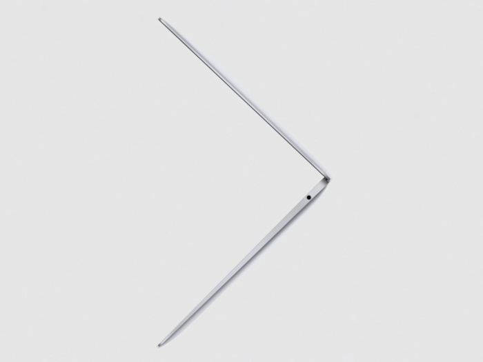 4. It’s slightly thinner and lighter than the last MacBook Air.