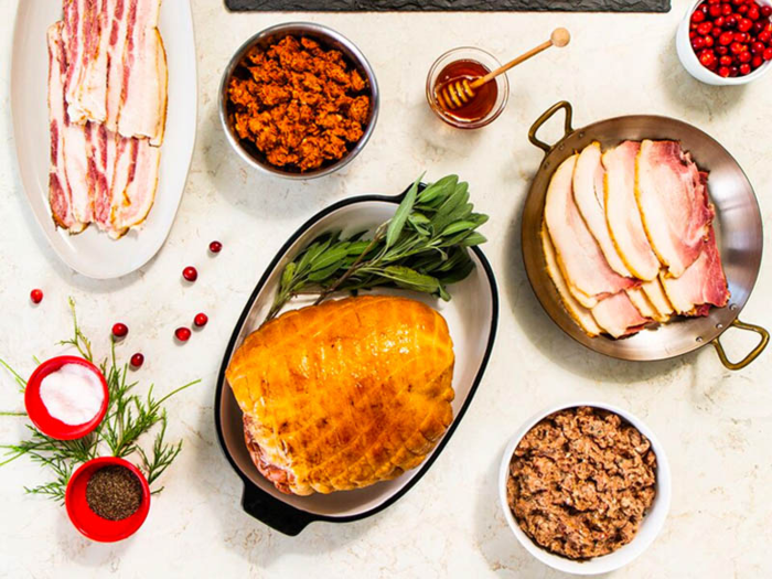 A whole ham to cook for a holiday feast