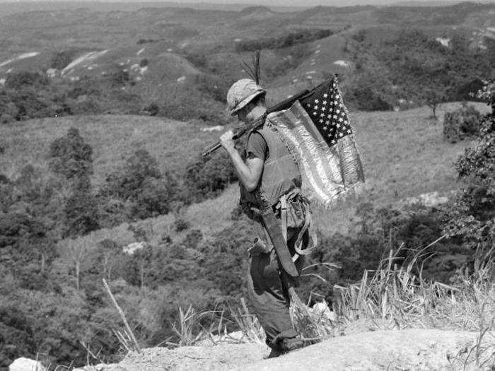 Battle of Khe Sanh — "What had been a combat base looked like rubble."