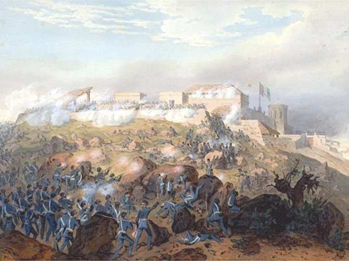 Battle of Chapultepec — "From the Halls of Montezuma"