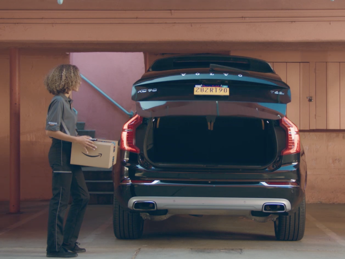 Amazon Key in-car delivery