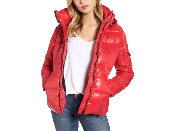 A sleek puffer jacket