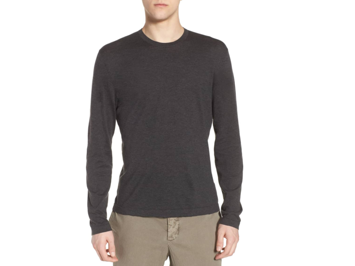 A lightweight crewneck sweater