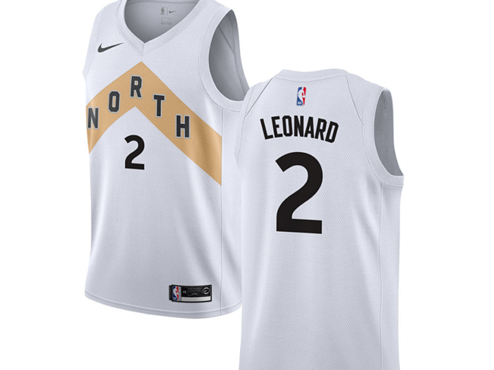 The Toronto Raptors have had other alternates with gold before. These aren