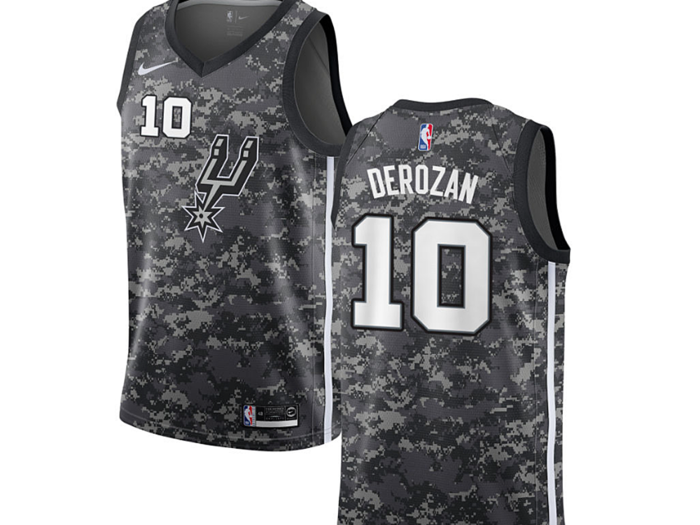 The San Antonio Spurs seemingly missed a chance to bring back their old fiesta colors and instead stuck with black and white.