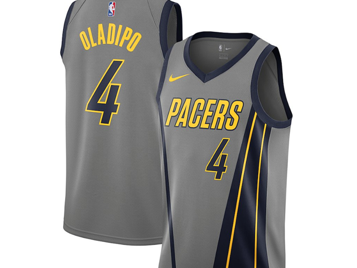 The Indiana Pacers are simple, with a road and more speed symbols. A little dull.