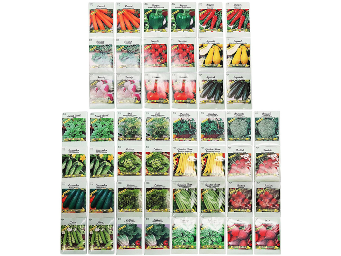 Heirloom vegetable seeds