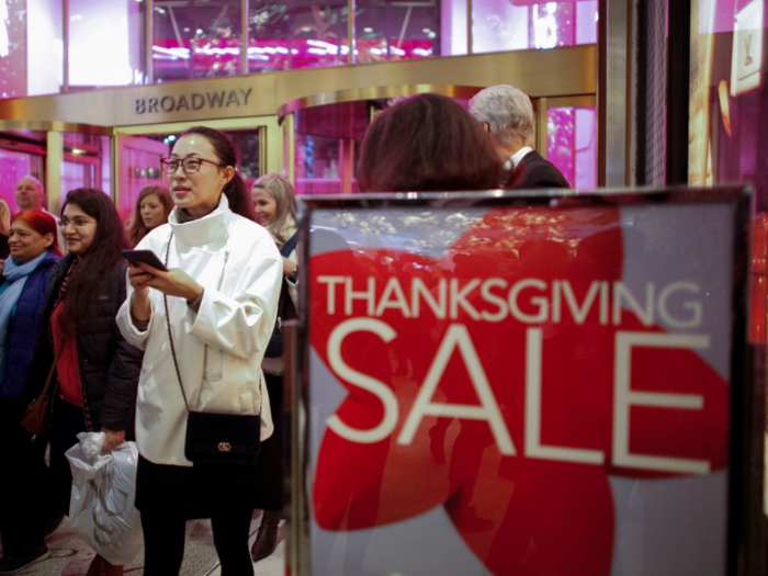 Then retailers began to offer Black Friday sales as early as the Wednesday night before Black Friday.