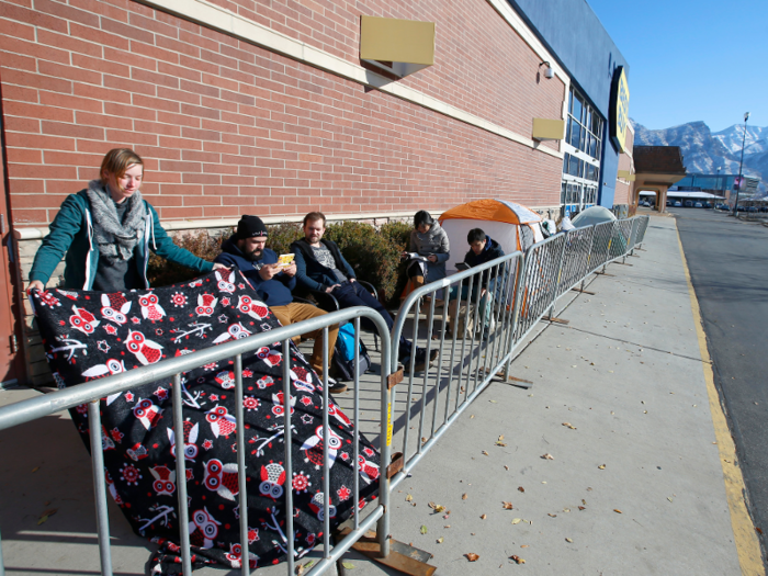 So much so that customers became willing to literally camp out in store parking lots just to be the first to get their hands on bargains.