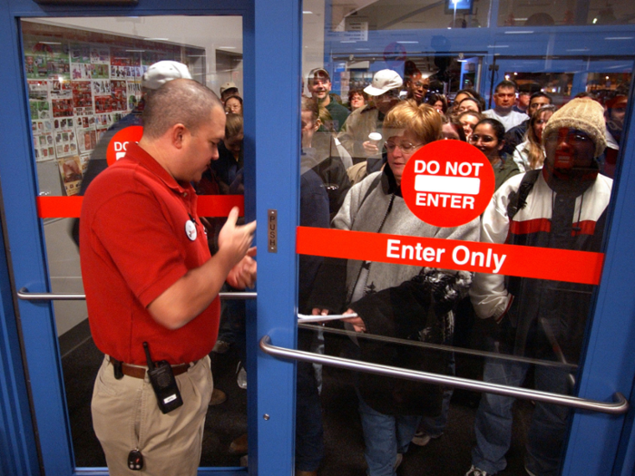 Around 2002, Black Friday became the season