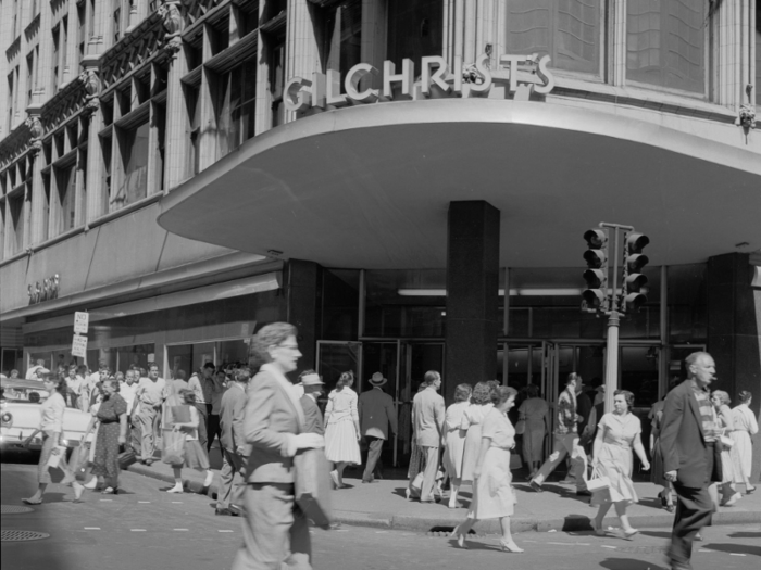 By the 1950s, the phenomenon of Black Friday had yet to fully materialize, though the day after Thanksgiving remained a common Christmas shopping occasion.