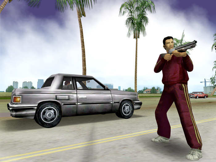 2002 - "Grand Theft Auto: Vice City" (PlayStation 2)