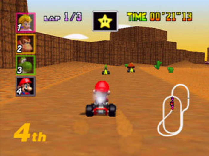 1997 - "Mario Kart 64" (Nintendo 64)