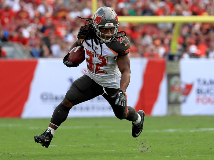 Jacquizz Rodgers, RB, Tampa Bay Buccaneers