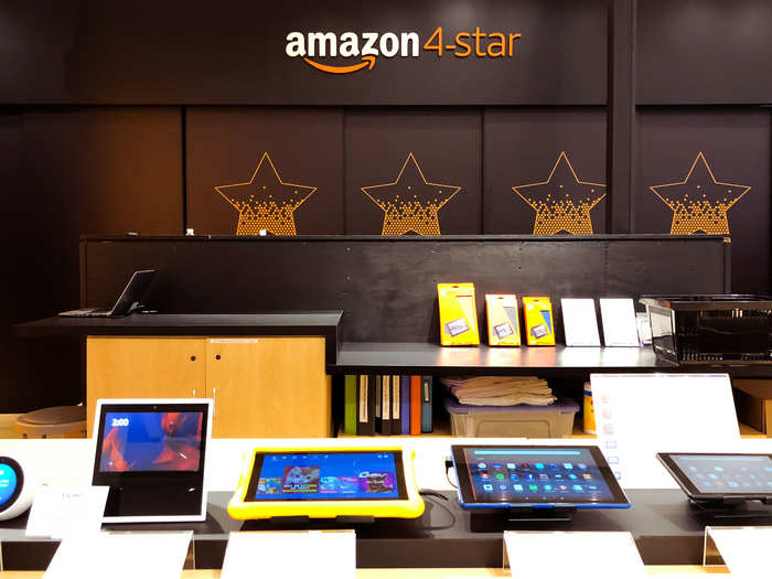 ... and Amazon 4-Star, which carries its top-rated products.