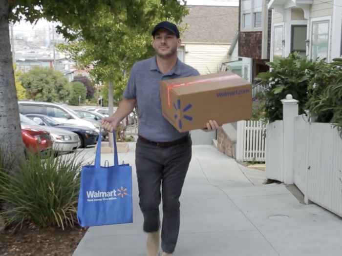 Walmart had previously revealed a similar feature thanks to a partnership with delivery service Deliv and smart lock maker August, which allows delivery drivers to enter customers