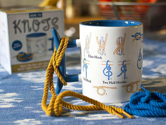 A mug for budding sailors, fishers, and scouts