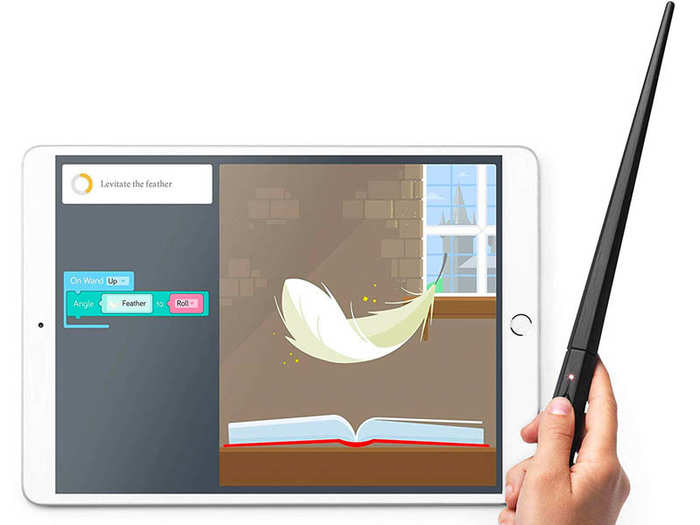 A wand that uses code to create magic