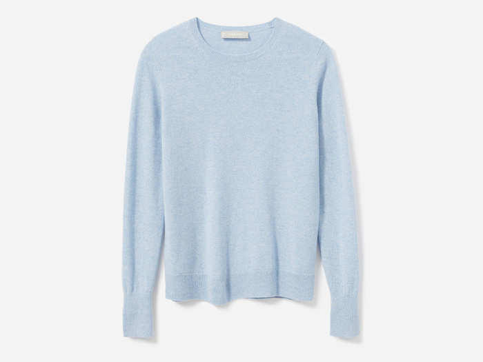 A beautiful cashmere sweater in tons of colors for $100