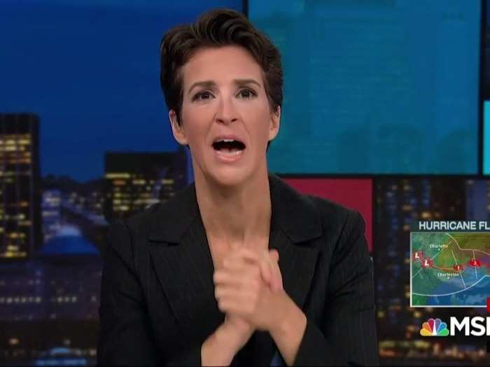 2. Rachel Maddow (MSNBC) — 26%