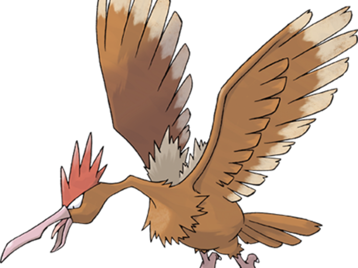 Fearow stands out among the other bird Pokémon.
